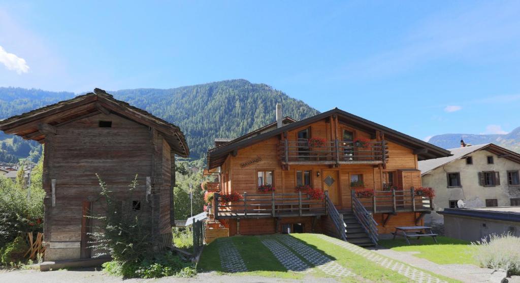 Chalet Mavambo Le Châble Kültér fotó